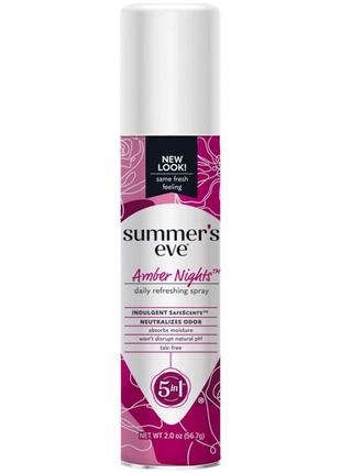 Дезодорант для інтимної гігієни summer's eve amber nights freshing spray