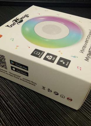 Світильник смарт reд + rgb світло з bluetoooth колонкою