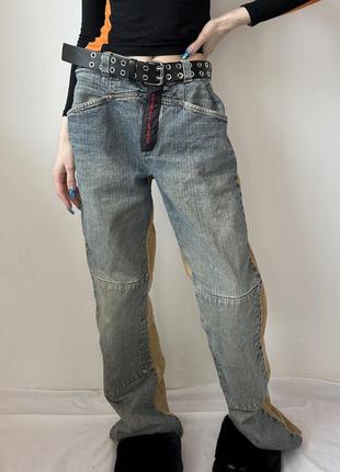 Вінтажні широкі реп джинси штани скейтерскі sabotage rap vintage1 фото