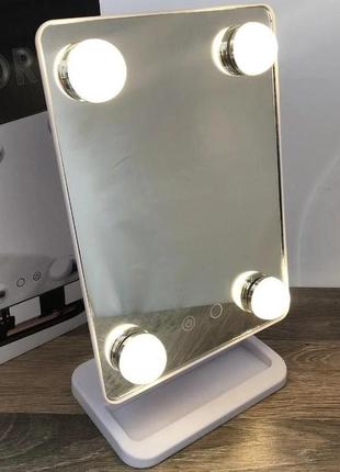 Дзеркало сенсорне з led-підсвіткою для макіяжу cosmetie mirror hh-083