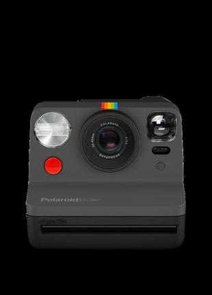 Фотоаппарат моментальной печати polaroid now i‑type серый с черным корпусом