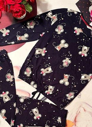 Гарна піжама george, 100% бавовна, розмір 12/14 або l/xl