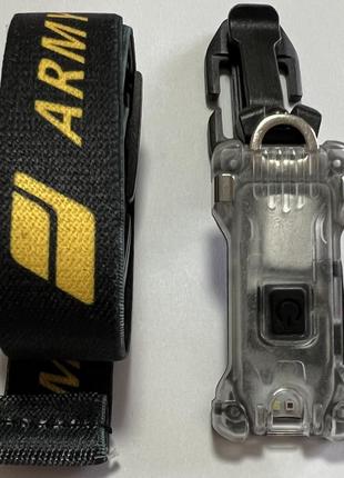 Armytek zippy wr grey onyx біле та червоне світло розширене набирання