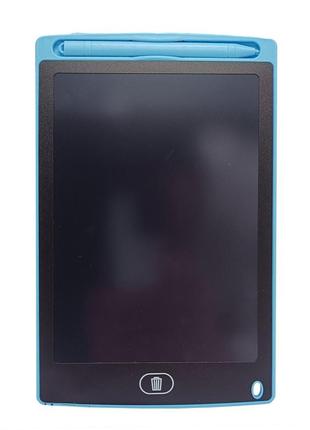 Детский игровой планшет для рисования lcd экран "спайдер мэн" zb-97 (deep blue)