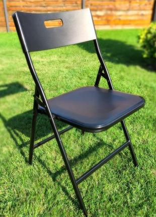 Складний стілець 46*42,5*86см чорний