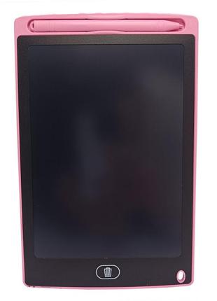 Дитячий ігровий планшет для малювання lcd-екран "месники" zb-101 (pink)