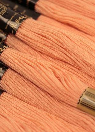 Мулине ''пнк им кирова'' 20 метров. 0801,светлорозовый цвет