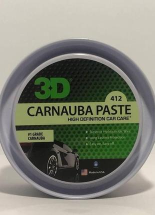 3d carnauba paste wax