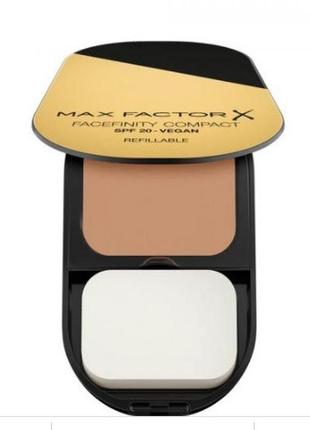 Компактна пудра для обличчя max factor facefinity refill compact №05 sand, 10 г