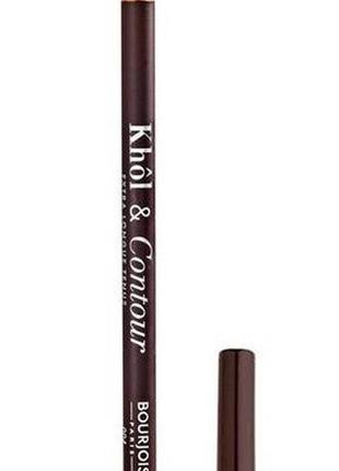Олівець для очей bourjois khol&contour 004 brun-dependante, 1.2 г
