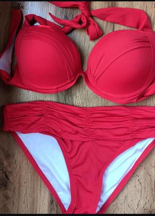 Купальник rivage line червоний червоний