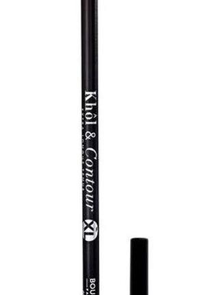 Олівець для очей bourjois khol&contour xl 001 noir-issime, 1.65 г