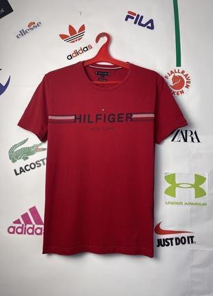 Футболка big logo hilfiger