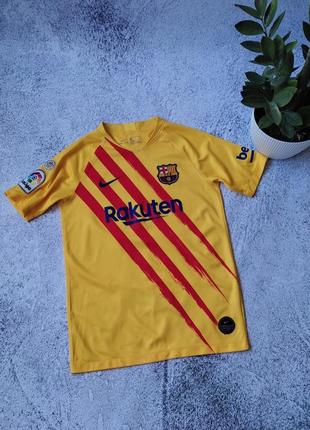 Детская игровая футболка nike f.c. barcelona 2023/24 stadium fourth older