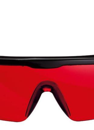 Очки красные усиливающие защитные для лазерного уровня, нивелира - топ продаж!