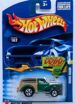 Машинка hot wheels - morris wagon - 2002 (#182) - zamac - 55067