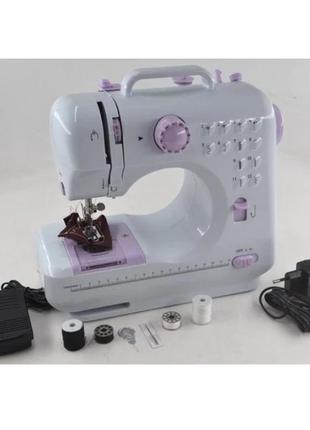 Багатофункціональна швейна машинка портативна household sewing machine fhsm-5054 фото