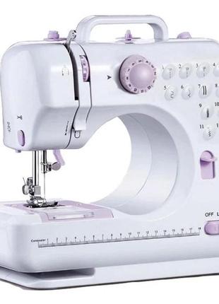 Багатофункціональна швейна машинка портативна household sewing machine fhsm-5052 фото