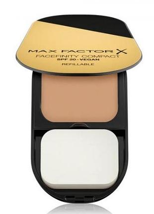 Компактная пудра для лица max factor facefinity refill compact №01 porcelain, 10 г