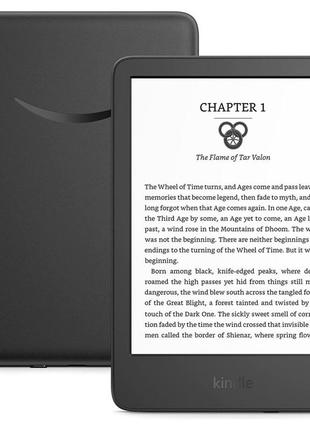 Amazon kindle 11 (2022) 16gb black електронна книга з підсвіткою і сенсорним екраном c2v2l3
