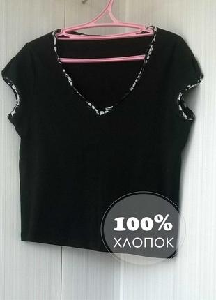 Стильная черная блуза marks & spencer1 фото