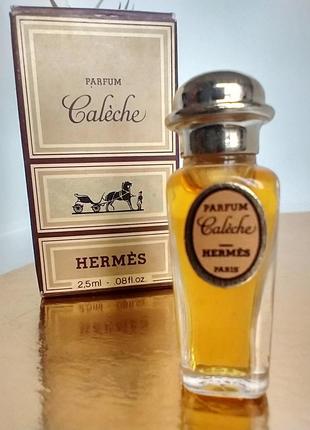 Hermes caleche парфуми мініатюра 2.5 ml вінтаж