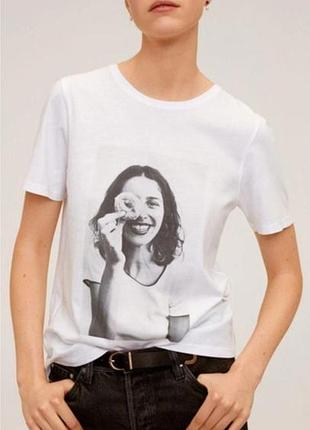 Футболка mango в стиле zara 67045914