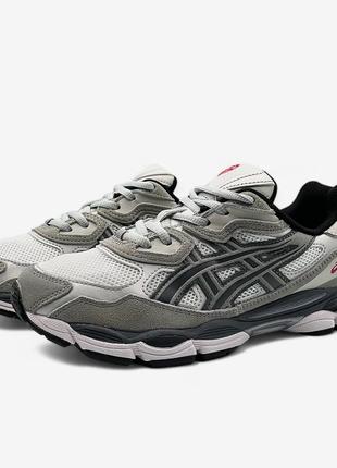 Asics gel-nyc white steel grey