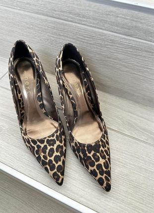 Туфлі леопардовий принт