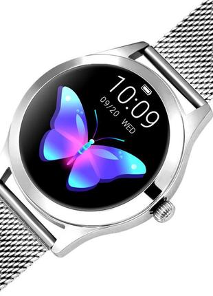 Стильний жіночий годинник smart vip lady silver, флагманський годинник smart vip lady silver, жіночий фітнес годинник від smart