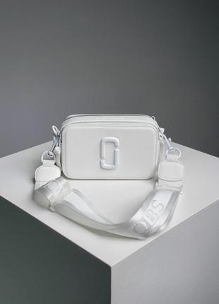 Сумка кросс боди marc jacobs the snapshot total white