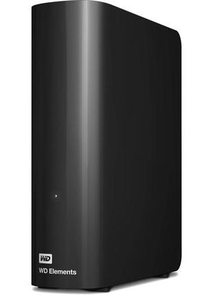 Зовнішній жорсткий диск 3.5" usb 8.0tb wd elements desktop black (wdbwlg0080hbk-eesn)