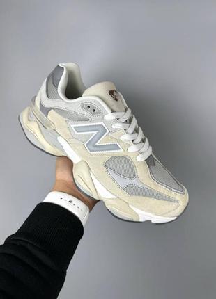 Кроссовки new balance 9060 beige grey