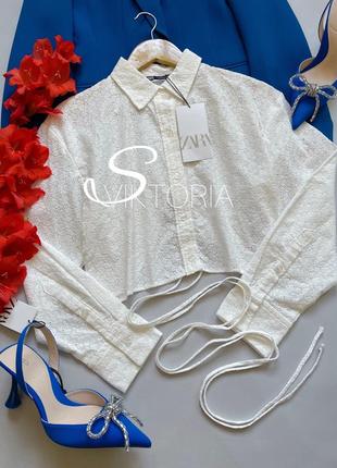 Сорочка рубашка блуза zara