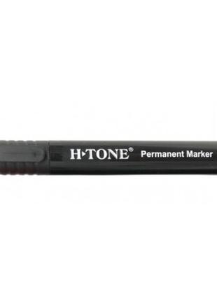 Маркер h-tone водостійкий 1-5 мм, клин. наконечник. чорний (mark-per-htj20523-b) — топ продажів!