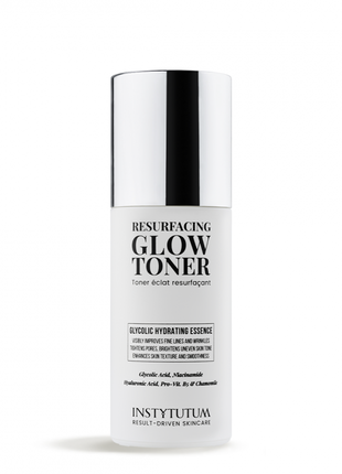 Тонер для обличчя instytutum resurfacing glow toner з гліколієвою кислотою