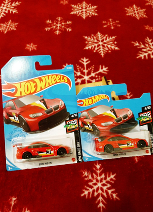 Hot wheels bmw m3gt2 red нова