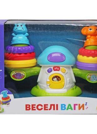 Интерактивная игрушка "веселые весы" вид 1 (укр)