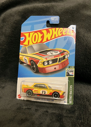 Hot wheels bmw csl 3.0 нові