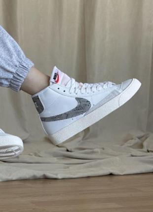 Кеди nike blazer mid 77 snake