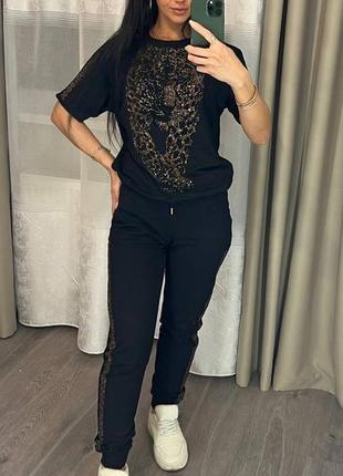 Костюм Камни,стразы, батал, большие размеры