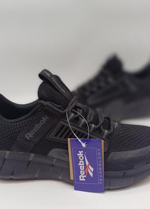 Кроссовки reebok zig kinetica черные