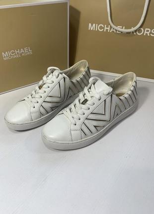 Шкіряні кеди michael kors оригінал3 фото