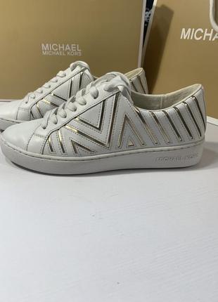 Шкіряні кеди michael kors оригінал5 фото