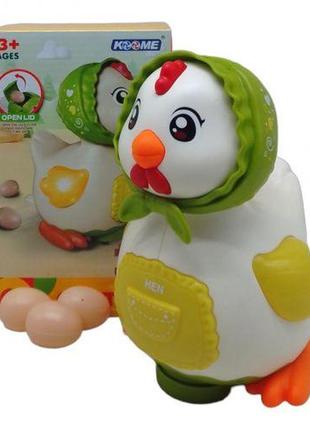 Интерактивная игрушка "курочка" (несет яйца)