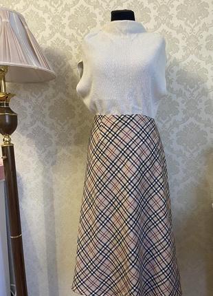 Юбка в клетку