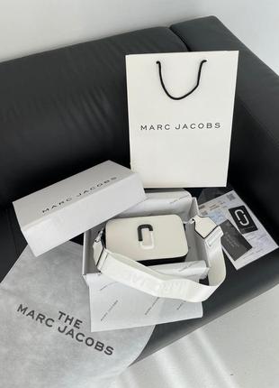 Сумка кросс боди marc jacobs the snapshot white yin yang