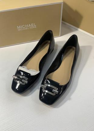 Балетки с лаковой кожи michael kors оригинал