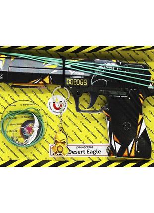 Сборная модель резинкострел desert eagle predator nia-mart