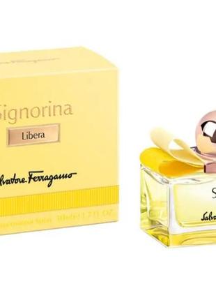 Женская парфюмированная вода пробник salvatore ferragamo signorina libera